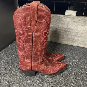 Ariat Heritage Westernstiefel rot Cowboystiefel Southwest Cowgirl Damengröße 6 M - Bild 1 von 7