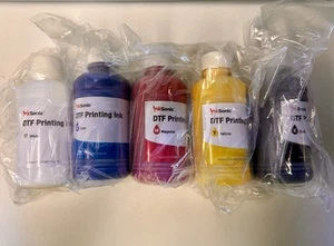 InkSonic DTF Tinte 250ML, Komplettset, Nachfülltinte kompatibel für alle DTF Drucker - Bild 1 von 1