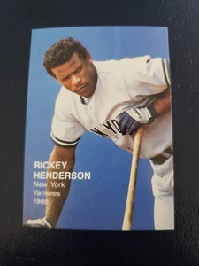 Rickey Henderson New York Yankees 1988 Classic Superstars Photos #18 - Picture 1 of 2