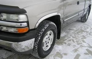 Moldura de guardabarros pulida de 1,75" para Chevrolet Silverado 99-06 - Imagen 1 de 3