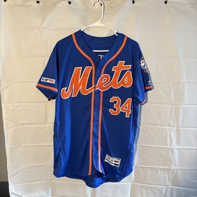 New York Mets Noah Syndergaard #34 MLB150 FlexBase Talla 40 Hombres Cosido Mediano Foto 1 de 4
