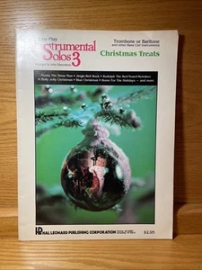 HAL LEONARD Easy Instrumental Solos 3: Christmas Treats, Bass Clef HL00850129 - Picture 1 of 4