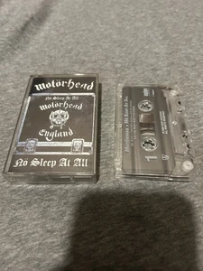 Motorhead No Sleep At All cassette tape from 1988 - Picture 1 of 1