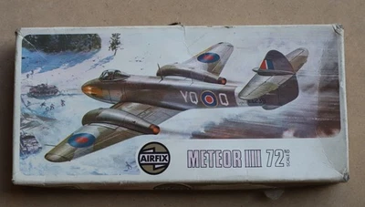 Airfix  Meteor III, 1/72, kit 02038-1 del 1974 - Immagine 1 di 2