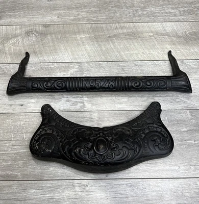 Antique No. 528 Oven Stove Range Cast Iron Parts USA Made - Rare Estate Find! - Image 1 of 4