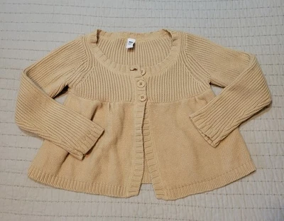 Suéter The GAP Niñas Tostado 100% Algodón Talla Extra Pequeño 4/5 Foto 1 de 4