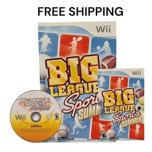 Big League Sports: Summer (Nintendo Wii, 2009) Complete and Tested - Picture 1 of 6