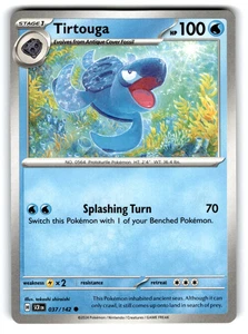 2024 Pokemon Tirtouga #37/142 - Picture 1 of 2