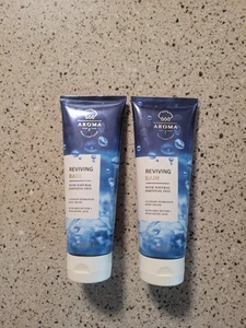 2 Bath & Body Works Aromatherapy REVIVING RAIN Ultimate Hydration Body Cream HTF - Picture 1 of 7