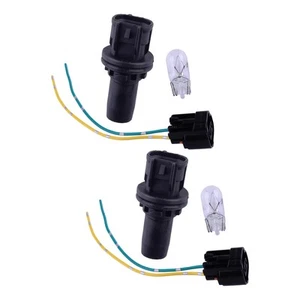 2Set Turn Signal Brake Light Bulb & Socket & Plug Fit For Toyota Corolla Camry - Picture 1 of 9