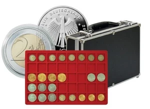 Lindner - 2338-320 - Maletín Grande Para Colección De Monedas Con 8 Tableros R - Imagen 1 de 1