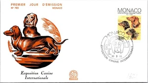 Monaco SC# 1621 FDC 1988 International Dog Show - A02914 - Picture 1 of 2