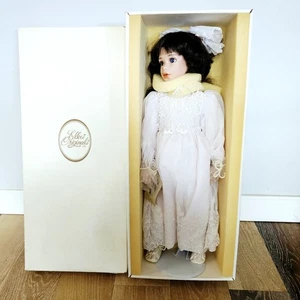 Elke Originals Daphne #288 Hutchens Puppe 25" braune Haare lila Augen in Box - Bild 1 von 11