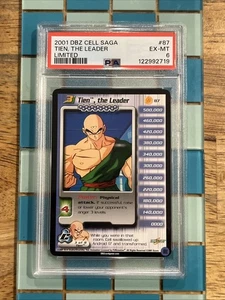 GRADED PSA 6 2001 DBZ Cell Saga Tien, The Leader Limited #87 - Bild 1 von 2