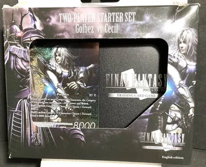 Final Fantasy TCG 2 Player Starter Set Golbez Vs Cecil - open box VGC See Notes - Picture 1 of 6