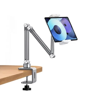 Phone and Tablet Holder Bed Gooseneck Mount, Aluminum Long Arm Foldable Lazy ... - Picture 1 of 6