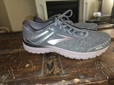 Brooks Womens Adrenaline GTS 18 1202681B005 Purple Gray Running Shoes Size 11.5 - Image 1 of 4