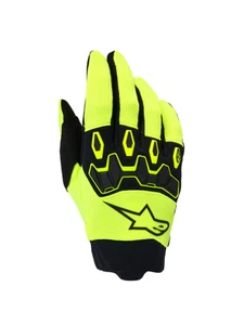 2026 ALPINESTARS FULL BORE V2 ADULT GLOVES YELLOW FLO BLACK MOTOCROSS MX MTB NEW - Picture 1 of 2