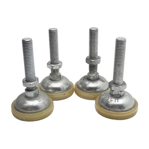 Lot of 4 Bosch 3842352061 Leveling Foot D44, M12 Thread, 85" H x 44" OD, 10 Slot - Picture 1 of 7