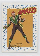 1989 DC Comics Backing Board Cards Great Villains Amazo #71 0eq9
