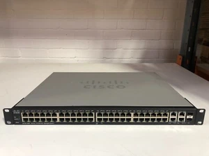 CISCO SF300-48PP-K9 SWITCH 90 DAY WARRANTY SF300-48PP - Picture 1 of 5