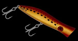 Halco Roosta Popper 135 49g King Brown Colour H70 Fishing Lure - Picture 1 of 4