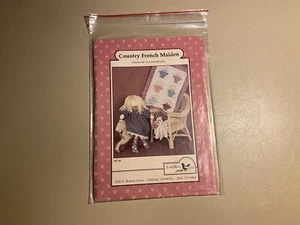 jenny wenn country french maiden doll and doll quilt pattern - Picture 1 of 3
