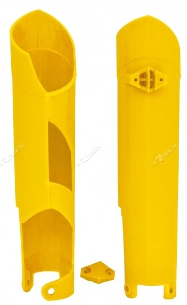 Protectores de horquilla amarillos para Husaberg FX450 2009 2010 2011 2012 Foto 1 de 1