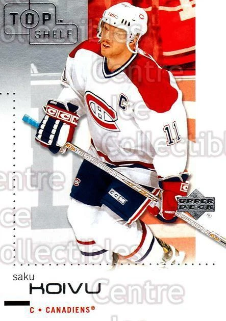 2002-03 UD Top Shelf #46 Saku Koivu - Image 1 of 1
