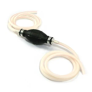 Fuel Transfer Hand Siphon Pump for Motorcycle Car Van Boat ATV Scooter Moped - Picture 1 of 4