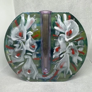 Handgefertigte Epoxidknospenvase - Bild 1 von 6