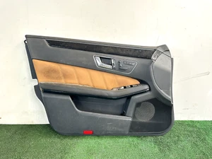 10-13 MERCEDES BENZ E350 E550 W212 FRONT LEFT LH SIDE DOOR CARD TRIM PANEL OEM - Picture 1 of 3