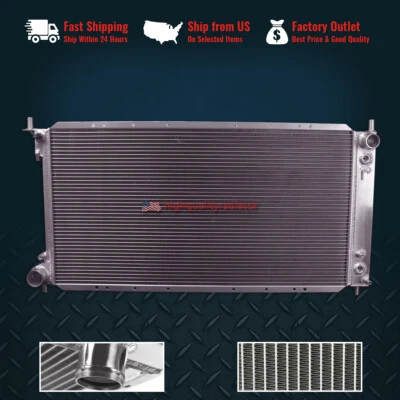 3Rows All Aluminum Radiator For Ford 2005-2008 F150 V-6 V-8 HEAVY DUTY DPI:2819 - Image 1 of 4