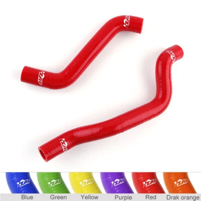 ZAP FITS 2006 2007 Polaris Outlaw 500 IRS Silicone Radiator Coolant Hose RED - Image 1 of 4