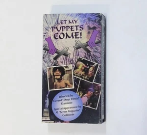 RARE* Let My Puppets Come 1998 VHS Gerard Damiano - Picture 1 of 4