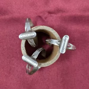 Shimano Dura-Ace/Shimano Vintage 1" Oberrohr Kabelschützer Clip 3er Set NOS NEUWERTIG - Bild 1 von 3