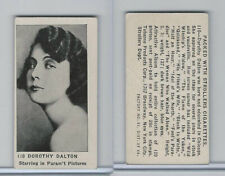 T85-3 Tobacco Products, Strollers, Movie Stars, 1922, #110 Dorothy Dalton