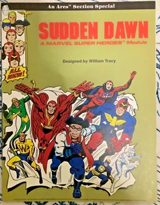 TSR Marvel Super Heroes Gaming Module - SUDDEN DAWN - Dragon Magazine, Dec 1985 - Picture 1 of 3