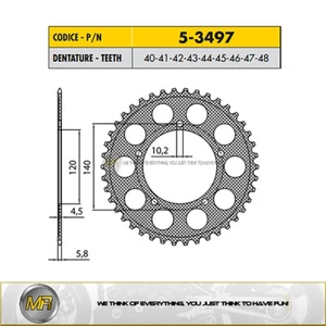 SUZUKI GSX R HAYABUSA 1300 VON 2008 BIS 2016 ERGAL KETTENRAD 520 - 41 ZÄHNE - Picture 1 of 1