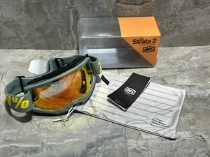 STRATA 2 Goggle Moto/MTB Izipizi. Red Lens - Picture 1 of 13