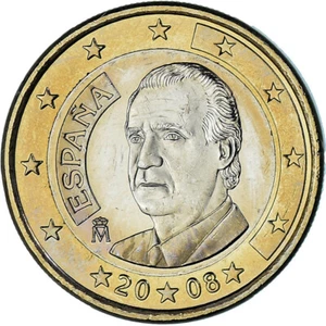 [#1183586] Hiszpania, Euro, 2008, Madrid, MS(63), Bimetaliczny, KM:1073 - Zdjęcie 1 z 2