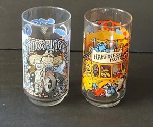 2 Vintage 1981 Libbey McDonald’s Henson Associates The Great Muppet Kaperngläser  - Bild 1 von 5
