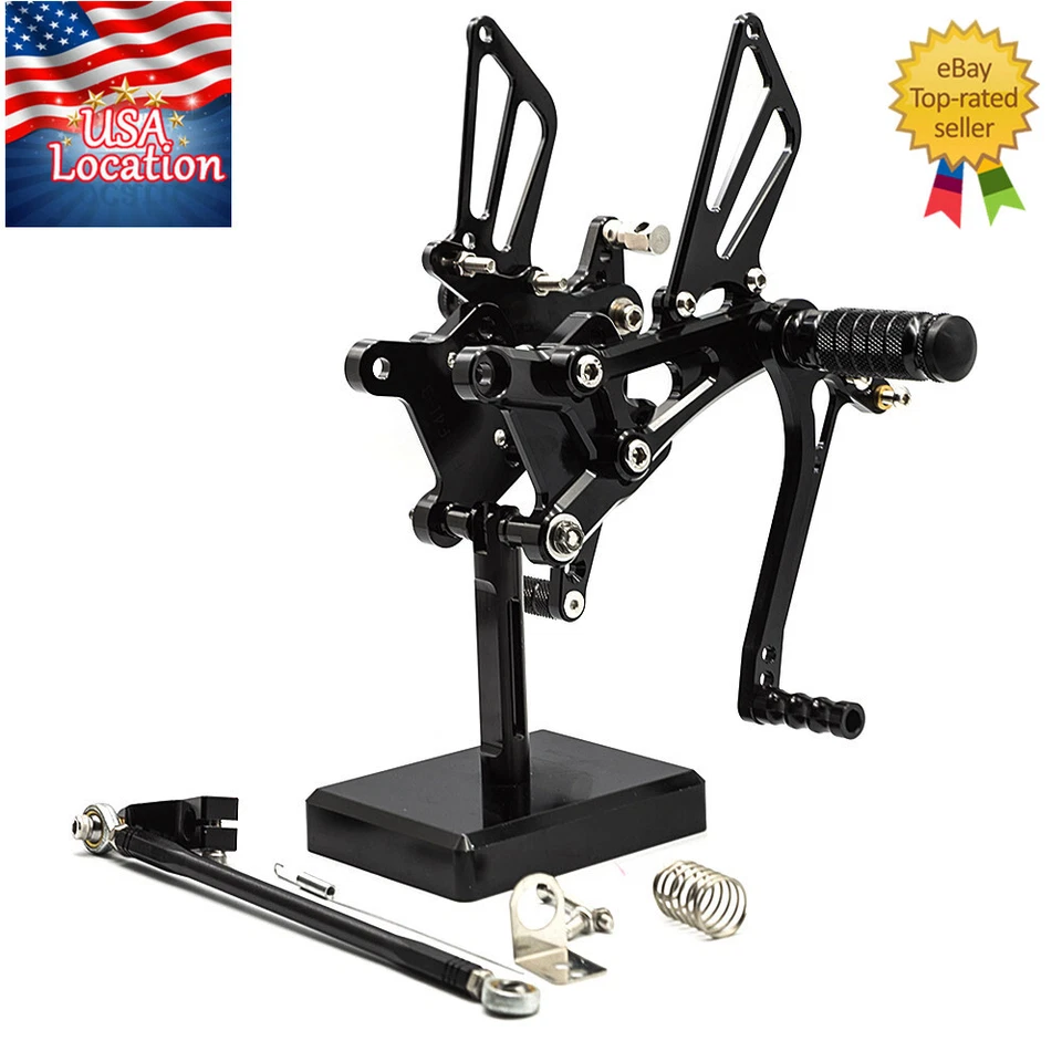 Juego de pedal trasero CNC para Honda CBR600 F4I 2001-2007 2004 2005 2006 Foto 1 de 4