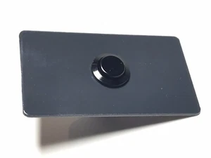 TronicXL Türklingel Taster Alu Door Bell Plate Anthrazit - Picture 1 of 9