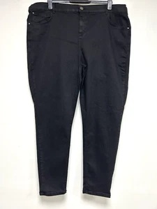 Ex George Wonder Fit schwarze Skinny Jeans ultraweiches Tragegefühl Übergrößen 22/24 26/28 - Bild 1 von 5