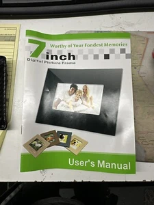 7 inch digital picture frame New - Picture 1 of 6
