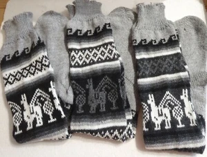SEHR WARME * ALPAKA SOCKEN * GRAU * KNIEHOCH * Größe 5 bis 8 - Bild 1 von 15