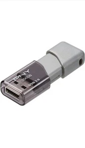 PNY 256GB Turbo Attache 3 USB 3.0 Flash Drive - Picture 1 of 7