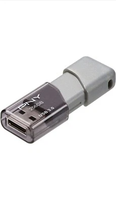 PNY 256GB Turbo Attache 3 USB 3.0 Flash Drive - Image 1 of 4