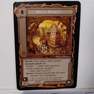 MECCG "BALROG"--- MINAS MORGUL --- RARE --  NM / MINT - Foto 1 di 1